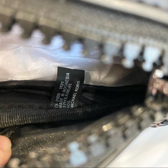 Michael Kors Mens Kent Graphic Logo Backpack Bag in Admiral - Picture 8 of 8